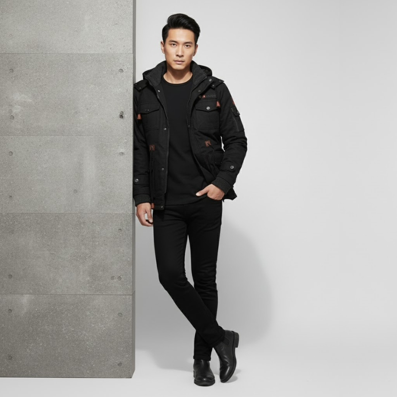 Yvo | Heren Gevoerde Jas Larenza.nl