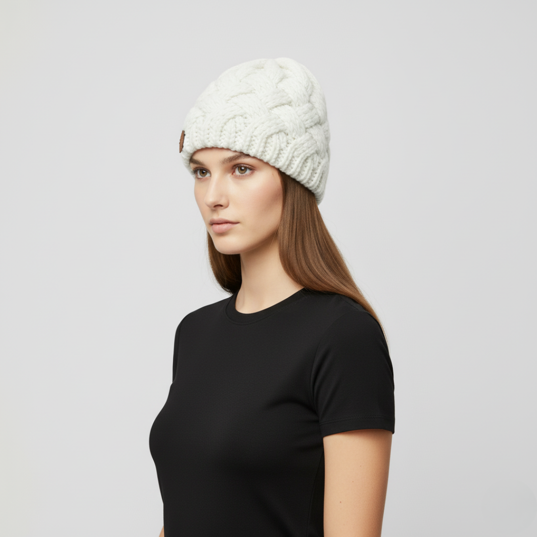 Zoë | Dames Wintermuts Gebreid Larenza.nl